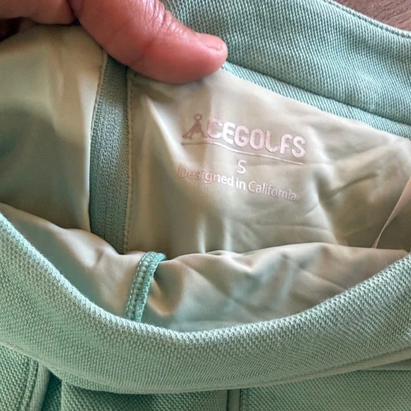 Acegolfs Mint Green Women's Skirt size S - Picture 3 of 10